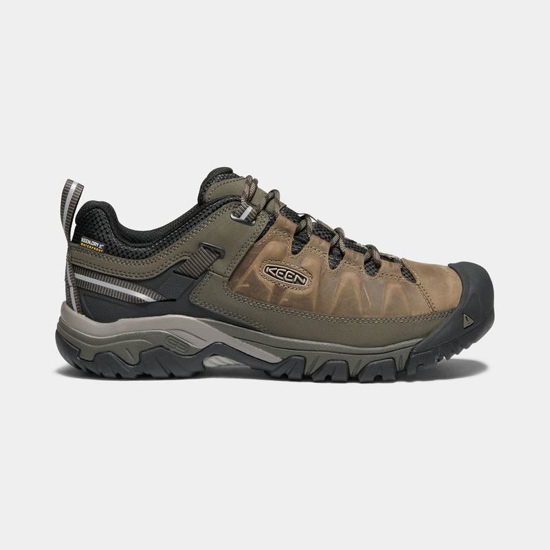 Keen 靴 | キーン ターギー 3 防水 登山 靴 メンズ ブラウン / オリーブ | 143965-NWI